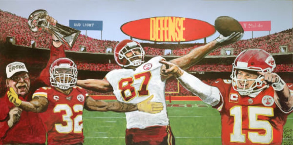 Chiefs Championship Mural