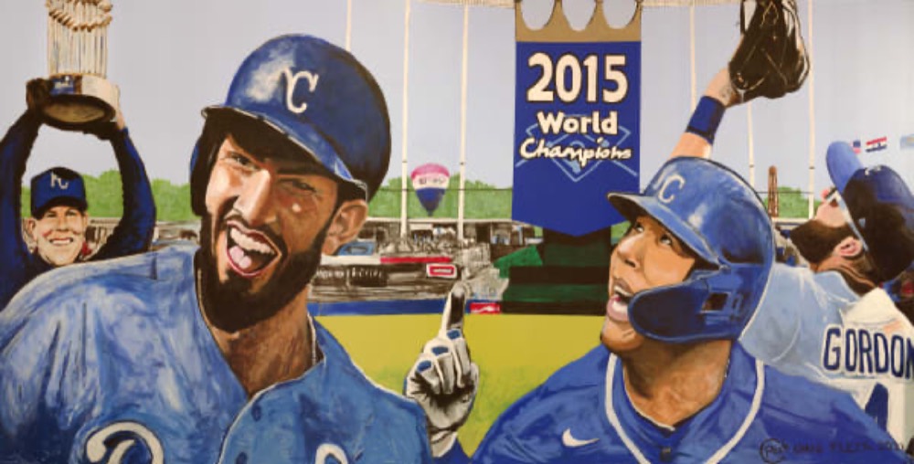Royals World Series Mural